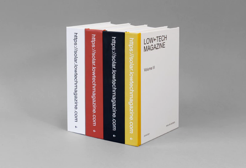 Image: Low-tech Magazine: Hardcover series.