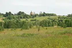 Church of the Epiphany in the village of Lensk, Mosalsky District