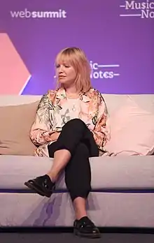 B.Traits at Web Summit in 2018